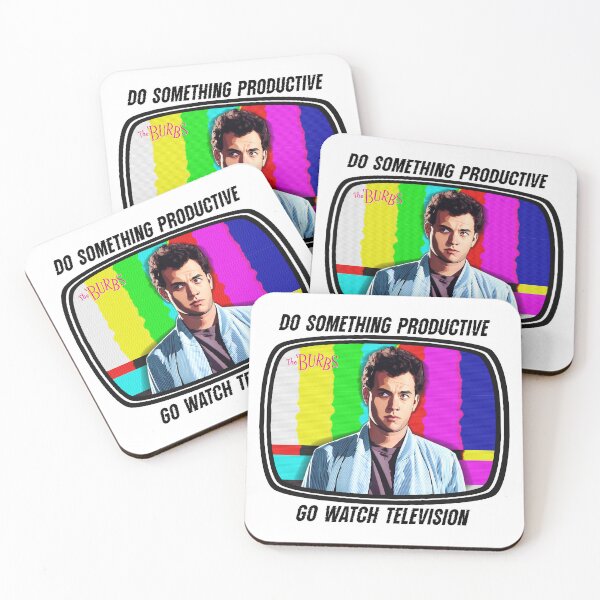 Item preview, Do Something Productive, Go Watch Television - The Burbs designed and sold by darklordpug.