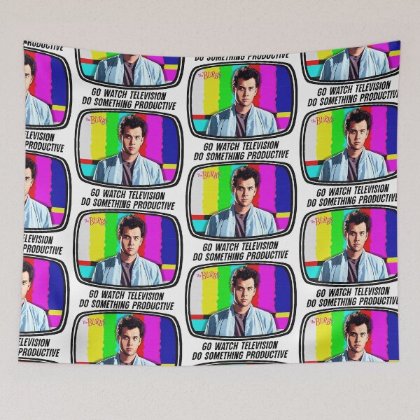 Item preview, Do Something Productive, Go Watch Television - The Burbs designed and sold by darklordpug.