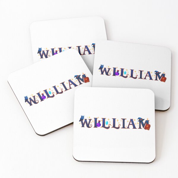 Item preview, SPELLBOUND NAMES COLLECTION  – ✨ WILLIAM ✨ – STORYBOOK SPELLCASTER DREAMS designed and sold by WheelieGdArt.