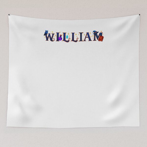Item preview, SPELLBOUND NAMES COLLECTION  – ✨ WILLIAM ✨ – STORYBOOK SPELLCASTER DREAMS designed and sold by WheelieGdArt.