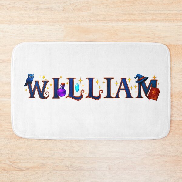 Item preview, SPELLBOUND NAMES COLLECTION  – ✨ WILLIAM ✨ – STORYBOOK SPELLCASTER DREAMS designed and sold by WheelieGdArt.