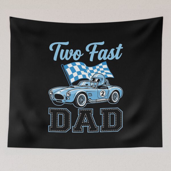Item preview, Two Fast Dad Racing Car Driver Father designed and sold by SofenArt.