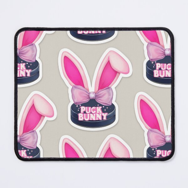 Item preview, Pink Bow Puck Bunny Aesthetic Off Campus Hockey Fans Merch  designed and sold by tracynguyen23.