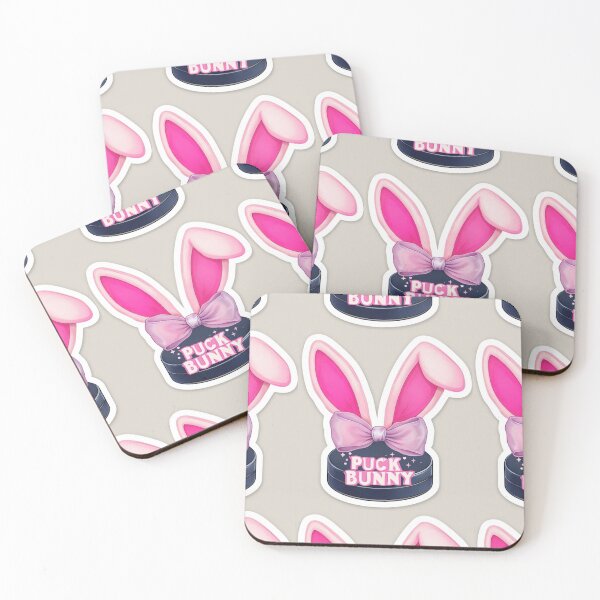 Item preview, Pink Bow Puck Bunny Aesthetic Off Campus Hockey Fans Merch  designed and sold by tracynguyen23.