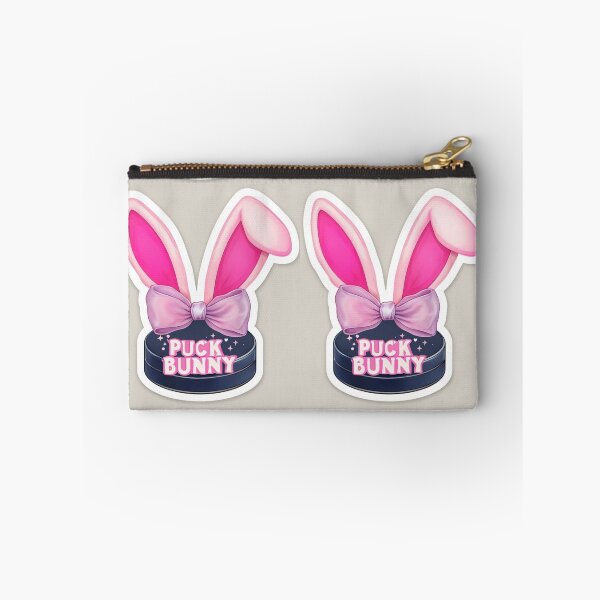 Item preview, Pink Bow Puck Bunny Aesthetic Off Campus Hockey Fans Merch  designed and sold by tracynguyen23.
