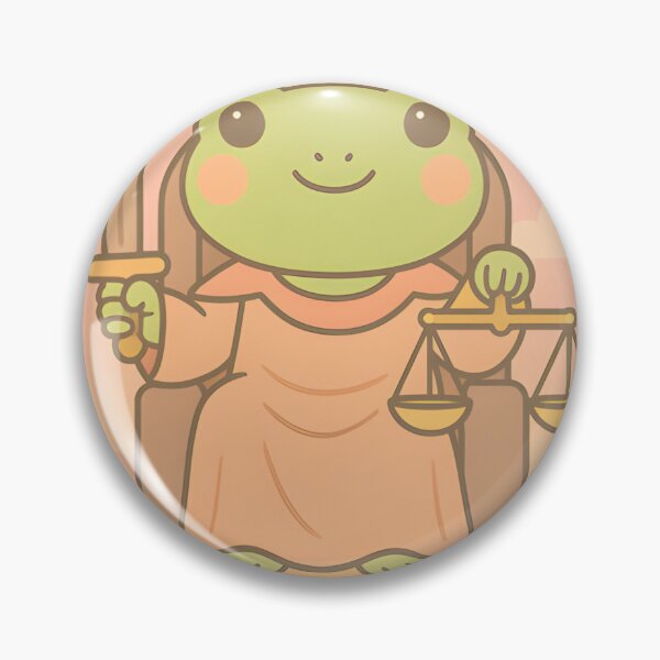 Item preview, Justice - Tarotoads! - Artwork by Toadally Tarot! designed and sold by Toadally Tarot.