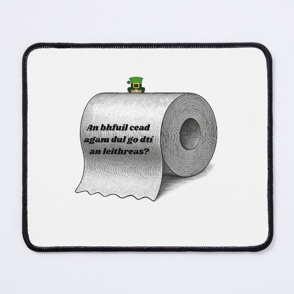 Item preview, An Bhfuil Cead Agam Dul Go Dtí An Leithreas? — The Irish Phrase Every School Kid Never Forgot! designed and sold by heartofireland.