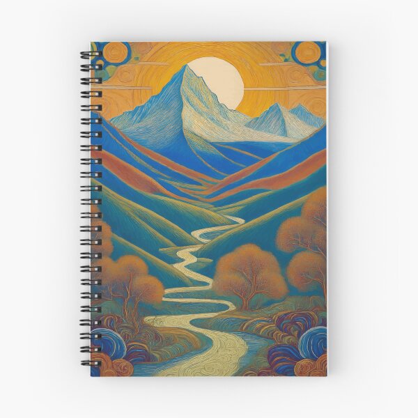 Item preview, Sunlit River – Dreamy Landscape Art designed and sold by zoliartdesign.