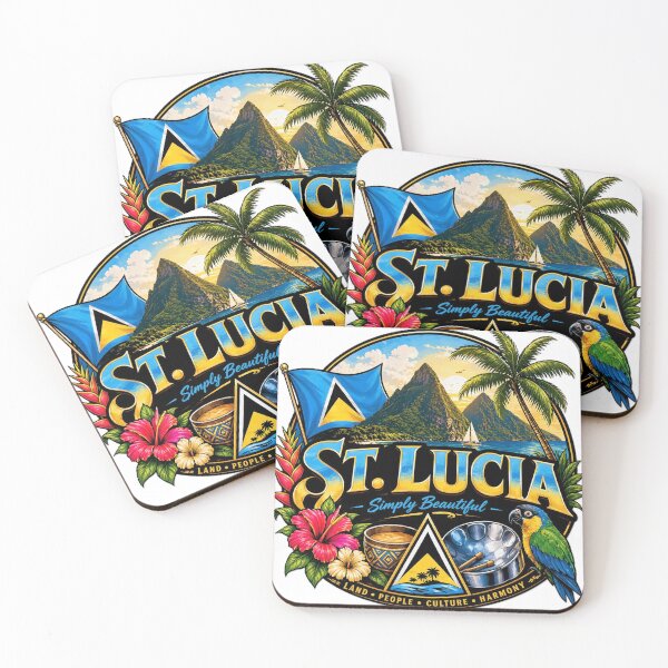 Item preview, Simply Beautiful St. Lucia designed and sold by DSBBS.