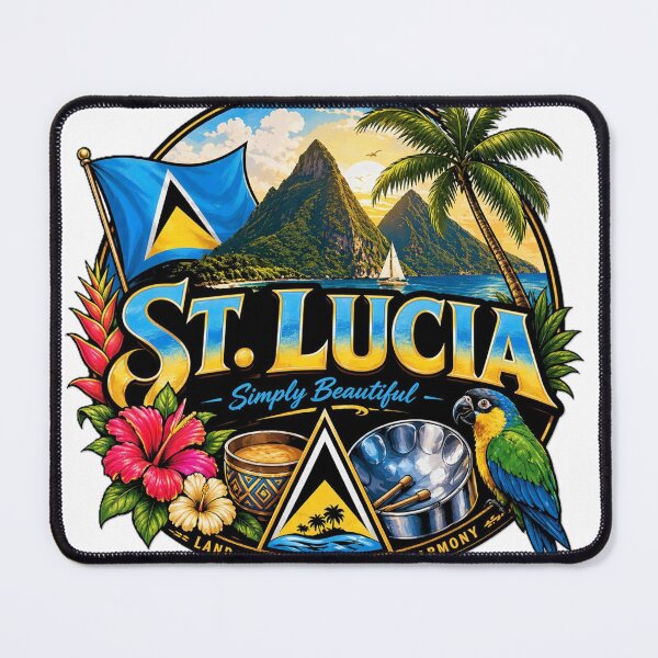 Item preview, Simply Beautiful St. Lucia designed and sold by DSBBS.
