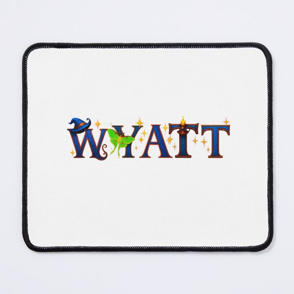 Item preview, SPELLBOUND NAMES COLLECTION  – ✨ WYATT ✨ – STORYBOOK SPELLCASTER DREAMS designed and sold by WheelieGdArt.