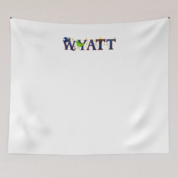 Item preview, SPELLBOUND NAMES COLLECTION  – ✨ WYATT ✨ – STORYBOOK SPELLCASTER DREAMS designed and sold by WheelieGdArt.