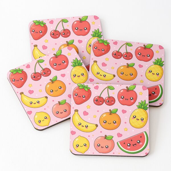 Item preview, Cozy kawaii fruits designed and sold by BlueBerry45.