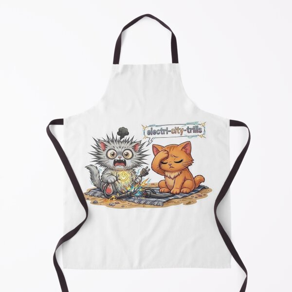 Item preview, Electricity Kills - Funny Cat Electric Shock Sticker designed and sold by SNC3421.
