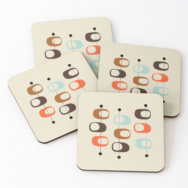 Item preview, Mid Century Modern Design (Atomic Cat Collection) designed and sold by Pixels & Paint.