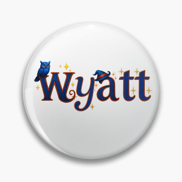 Item preview, SPELLBOUND NAMES COLLECTION  – ✨ WYATT ✨ – STORYBOOK SPELLCASTER DREAMS designed and sold by WheelieGdArt.