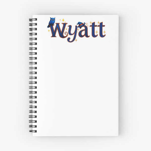 Item preview, SPELLBOUND NAMES COLLECTION  – ✨ WYATT ✨ – STORYBOOK SPELLCASTER DREAMS designed and sold by WheelieGdArt.