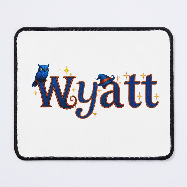 Item preview, SPELLBOUND NAMES COLLECTION  – ✨ WYATT ✨ – STORYBOOK SPELLCASTER DREAMS designed and sold by WheelieGdArt.