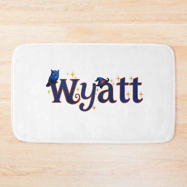 Item preview, SPELLBOUND NAMES COLLECTION  – ✨ WYATT ✨ – STORYBOOK SPELLCASTER DREAMS designed and sold by WheelieGdArt.