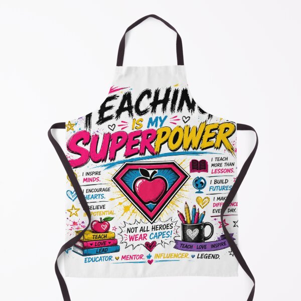 Item preview, Teaching Is My Superpower Teacher Design designed and sold by ButterflyHolly Resource.