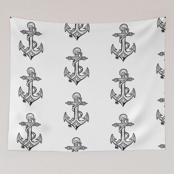 Item preview, Traditional Anchor “You Are Your Own Anchor” - Minimalist Illustration designed and sold by LamichArt.
