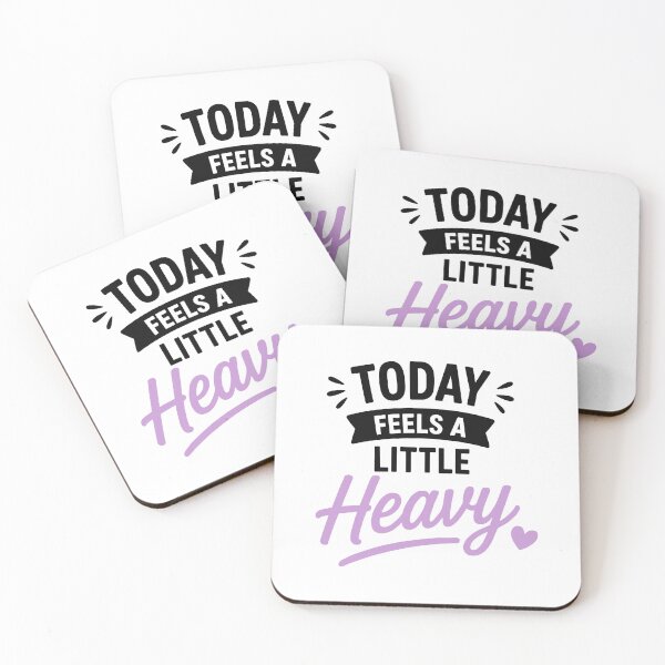 Item preview, Today Feels A Little Heavy Soft Emotional Humor designed and sold by Magmashup.