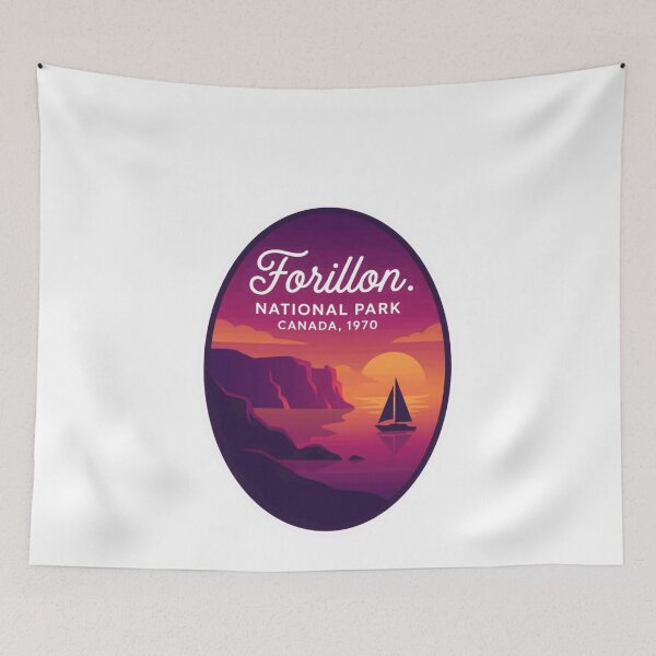 Item preview, Forillon. National Park Canada, 1970 Traveler Adventure Gift designed and sold by Simsimah26Parks.