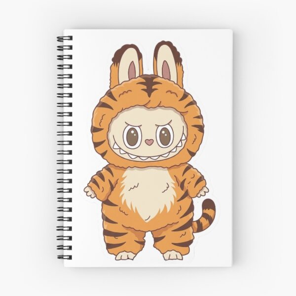 Item preview, Cute Tiger Labubu Style Monster Character designed and sold by rissershop.