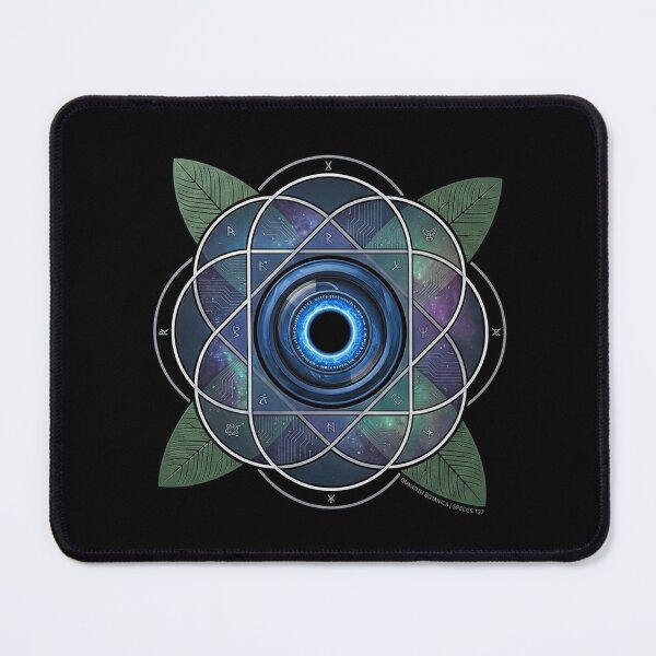 Item preview, Quantum Botanica - Cyber Sacred Geometry Mandala designed and sold by lasteveqa.