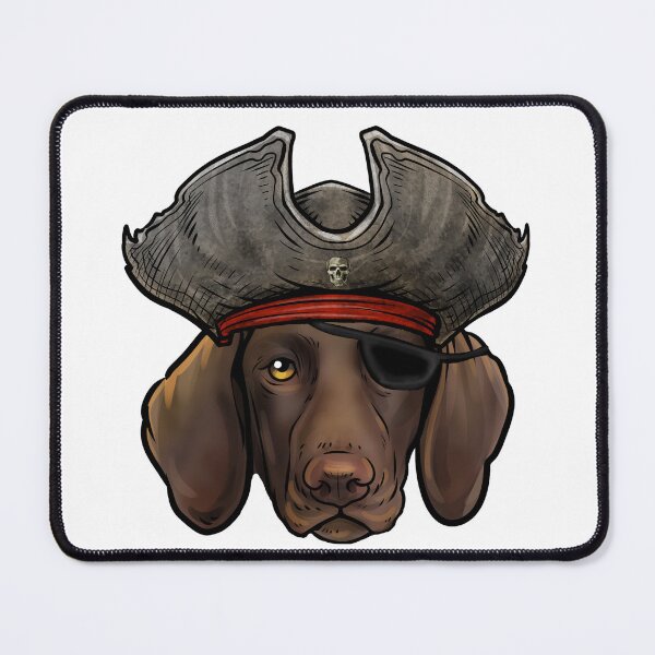 Item preview, German Shorthaired Pointer Pirate designed and sold by whyitsme.