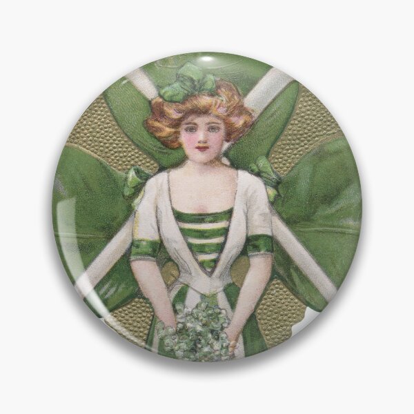 Item preview, Shamrock Girl designed and sold by GrayHareCards.