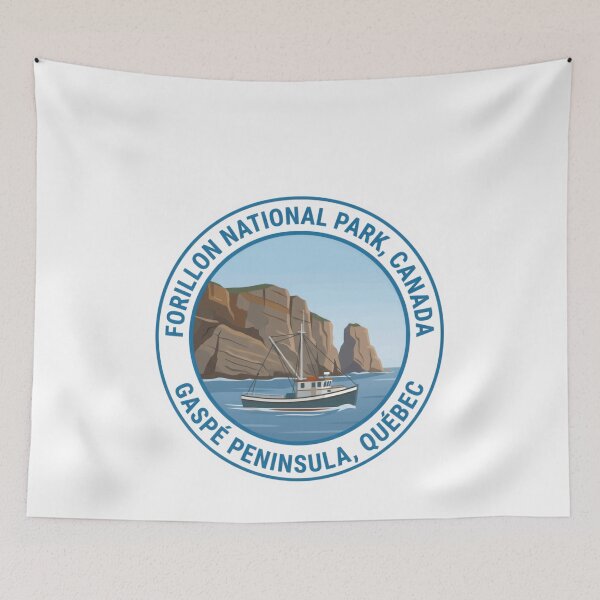 Item preview, Forillon National Park, Canada Gaspé Peninsula, Québec National Park Travel Souvenir designed and sold by Simsimah26Parks.