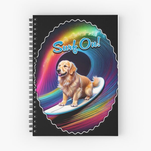 Item preview, Surf On Golden Retriever designed and sold by Karen Wood.
