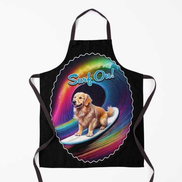 Item preview, Surf On Golden Retriever designed and sold by Karen Wood.