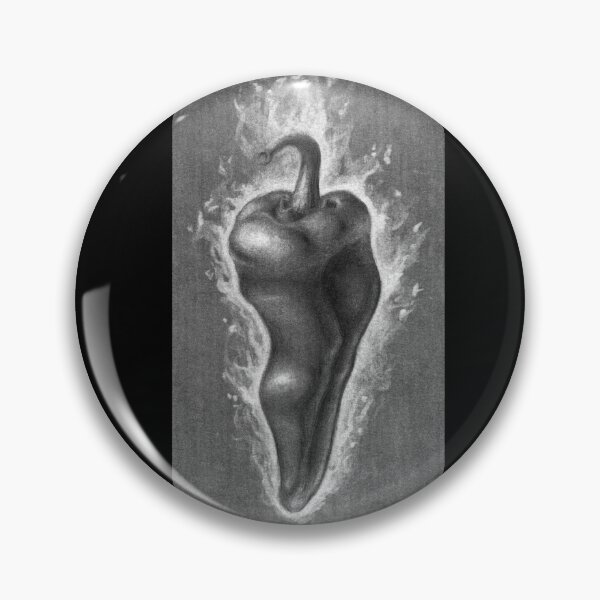 Item preview, Black and white pepper on fire designed and sold by graphic-bits.