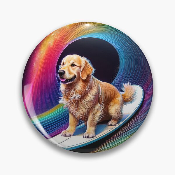 Item preview, Golden Retriever Surfing designed and sold by Karen Wood.