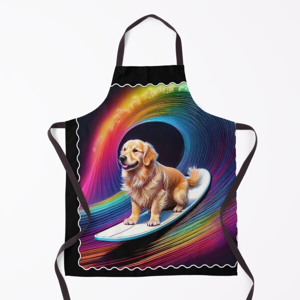 Item preview, Golden Retriever Surfing designed and sold by Karen Wood.