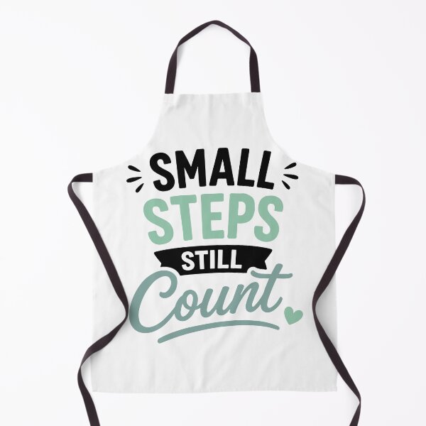 Item preview, Small Steps Still Count Gentle Mental Health Quote designed and sold by Magmashup.