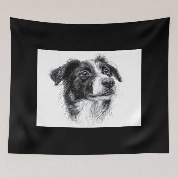 Item preview, Sheep Dog Doggie Illustration designed and sold by Roxane Bay.