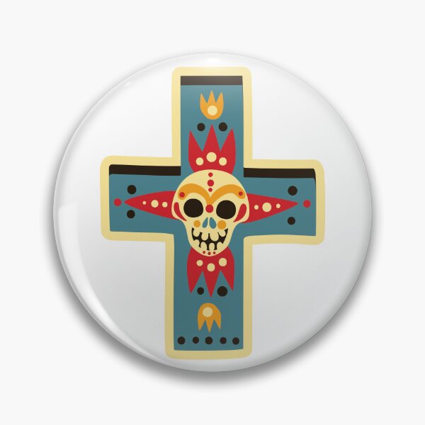 Item preview, Day of the Dead Cross designed and sold by the-craft-shop.