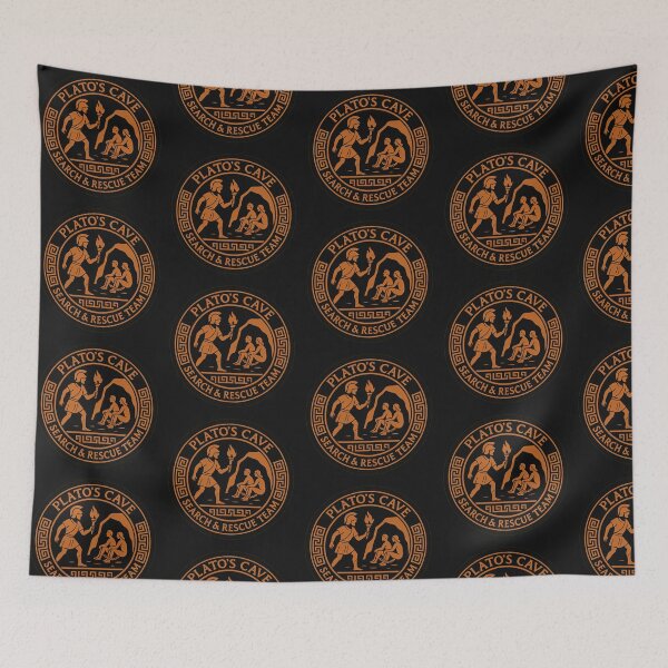 Item preview, Plato’s Cave Search & Rescue Team Greek Philosophy designed and sold by Kybruno's Creations.