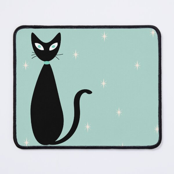 Item preview, Mid Century Modern Atomic Cat (Atomic Cat Collection) designed and sold by Pixels & Paint.