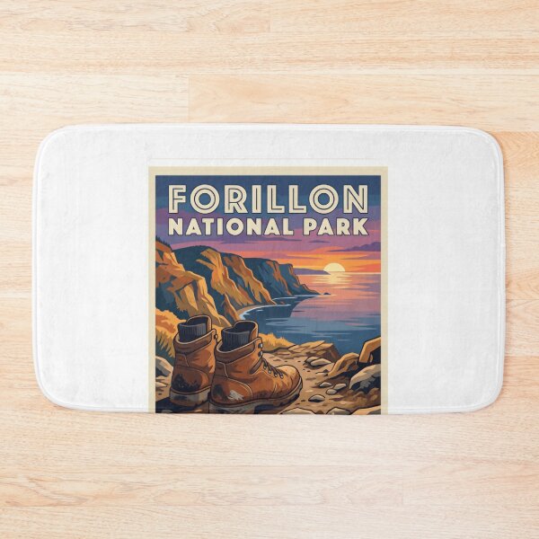 Item preview, Forillon National Park Hiking Adventure Travel Nature Lover designed and sold by Simsimah26Parks.