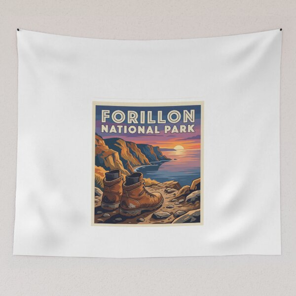 Item preview, Forillon National Park Hiking Adventure Travel Nature Lover designed and sold by Simsimah26Parks.