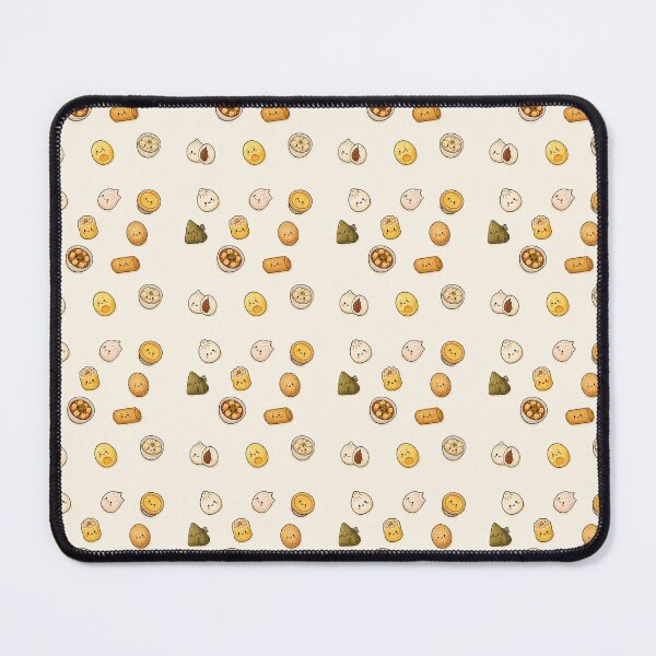Item preview, Cute kawaii dim sum seamless pattern designed and sold by TheDailyRepeat.