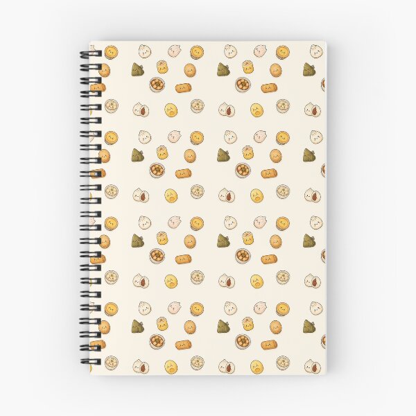 Item preview, Cute kawaii dim sum seamless pattern designed and sold by TheDailyRepeat.