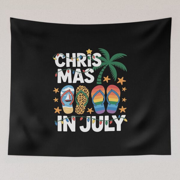 Item preview, Flip Flops Christmas In July Summer Xmas Beach Women Girls designed and sold by grounabslaninal.