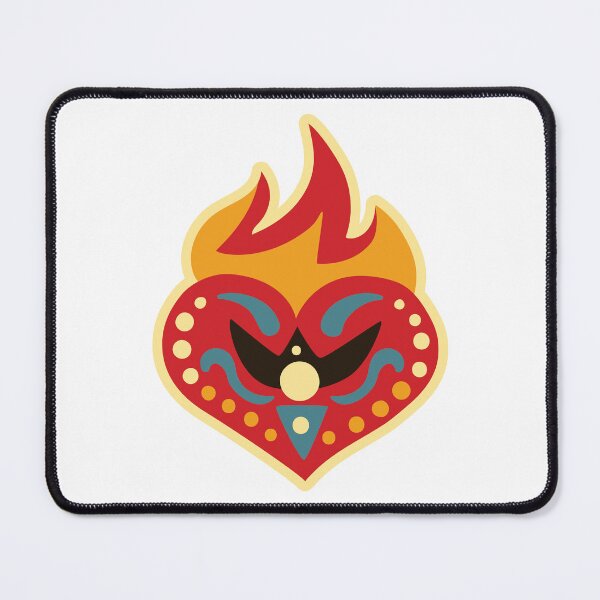 Item preview, Flaming Heart designed and sold by the-craft-shop.