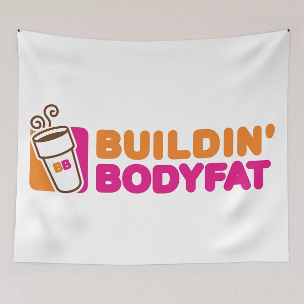 Item preview, Building Body Fat Meme designed and sold by NF Designs Studio DTF.