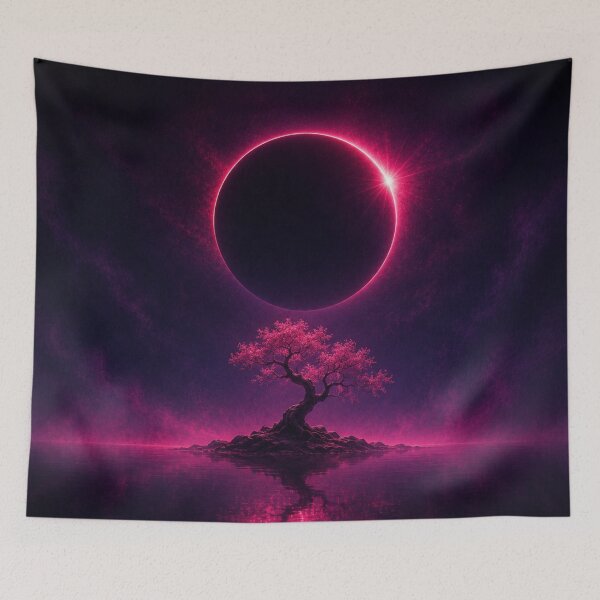 Item preview, Eclipse of the Neon Sakura designed and sold by PurrfectWhisper.